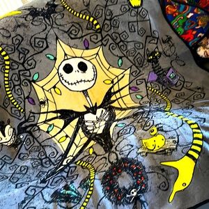Nightmare Before Christmas Throw Blanket